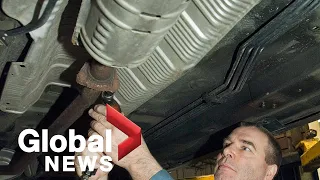 Thieves around the world are targeting catalytic converters for their precious metals