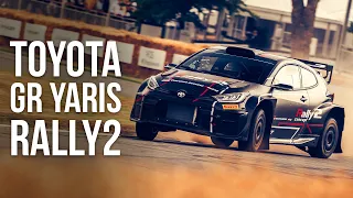 Toyota GR Yaris Rally2 Debut! [2024 Toyota WRC Rally Monte Carlo]
