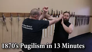 Basics of 1870's Pugilism in 13 minutes - Showcasing HEMA