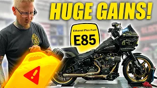 Putting E85 Fuel in 131ci Harley-Davidson!