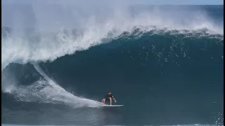 ONE WINTER DAY | Surfing Pipeline and Sunset