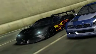 Black Ferrari vs Razor's Bmw Mostwanted Drag Race