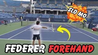 Federer Forehand Super Slow Motion