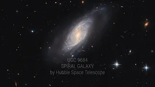 Spiral Galaxy UGC 9684 — A Star Forming Factory — by Hubble Space Telescope