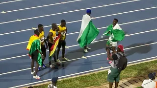 African Games 2023: Men’s 4x100m Final🔥🔥🔥Ghana vs Nigeria battle for Gold🥇What A Finish🤩🏃