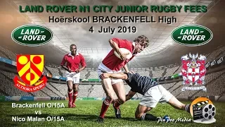 Brackenfell High U/15A vs Nico Malan High U/15A