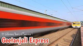 High Speed Stormy Actions of Queen Gitanjali Express || Indian Railways