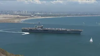 USS Theodore Roosevelt set to return to San Diego after undergoing major upgrades