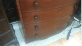 Mahogany Bowfront Dresser