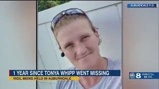 Auburndale community remembers Tonya Whipp one year after her disappearance