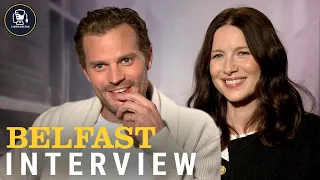 'Belfast' Interviews With Jamie Dornan, Caitriona Balfe, Ciarán Hinds & Jude Hill