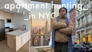 apartment hunting in NYC |🗽 touring 10 apartments in brooklyn (w/ rent prices and tips) 2023