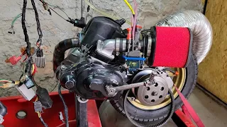 Настройка карбюратора PVK-30 на скутере Honda Dio 120cc