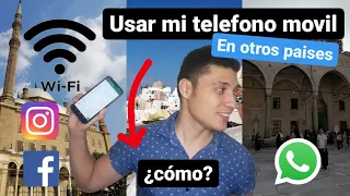 📱¿COMO usar el TELEFONO MÓVIL en otros PAISES?📲 usar mi CELULAR mientras viajo