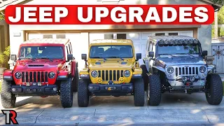 5 Functional Modifications Installed on 3 Jeep Wranglers