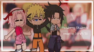 Academy Students react to TEAM 7!