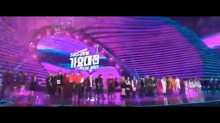 [181225 SBS GAYO DAEJUN 2018] BTS, EXO, TWICE, BLACKPINK, REDVELVET, & All Artist Ending