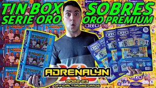 SOBRES PREMIUM ORO VS TIN BOX SERIE ORO *SALE MUY BIEN* | ADRENALYN XL 2022-23 LIGA SANTANDER