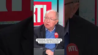 Jean Peyrelevade : "Emmanuel Macron n'a pas de vision et pas de rigueur"