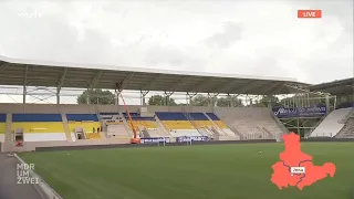 Stadionumbau in Jena auf der Zielgeraden | MDR um Zwei