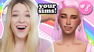 The Sims 4 But I Date Fan Made Sims | Not So Berry Pink #8
