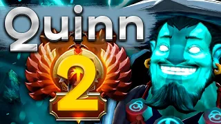 Топ 2 ранг на Шторме выигрывает мид в салат! - Quinn Storm Spirit 7.33 DOTA 2