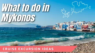 Cruise Port Day in Mykonos | Best Beach Club Experience | What to do in Mykonos | Cruise Travel Tips