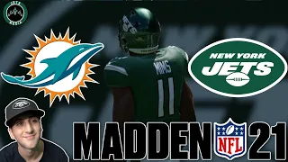 Madden 21: New York Jets vs Miami Dolphins Week 12 Matchup