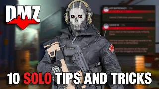 10 Tips And Tricks For Solo DMZ Players! | Modern Warfare 2 DMZ