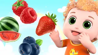 NEW Learn Fruits Name, old MacDonald | Nursery Rhymes |  Baby Songs 3D Cartoon (4K) - Blue Fish 2023