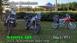 Day 5 PT 1 August 2021 ADVenture bike trip | KLR 650 | CRF 250L | Triumph 900 Rally Pro