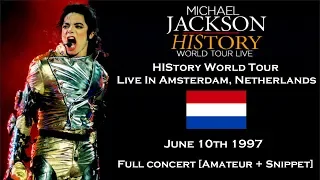 Michael Jackson Live HIStory World Tour Amsterdam 1997 [Full Concert Amateur] 60fps