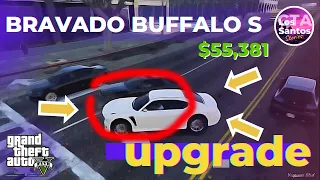 GTA 5 | Franklin's car upgrade Bravado Buffalo S Sports [top at entry level].