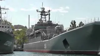 РОССИЯ. Крым. Боевые  корабли  ВМФ  в Севастополе !!!