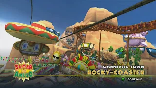 Sonic and SEGA All Stars Racing (Xbox 360) - Single Race - Rocky Coaster (9 Laps).