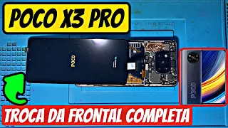 Xiaomi Poco X3 Pro não da imagem | Troca do touch completo | Como trocar frontal do Poco X3 Pro