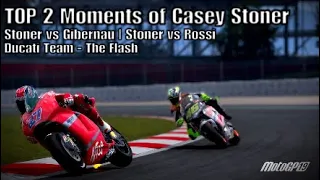 TOP 2 Moments by Casey Stoner in MotoGP19