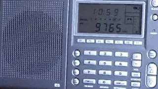 Radio New Zealand 9765 kHz received in Germany