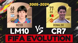 Messi VS Ronaldo FIFA EVOLUTION! 😢💔        FIFA 05 - FC 24
