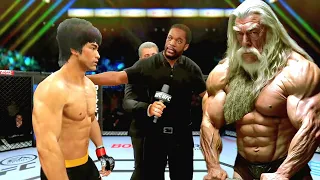 PS5 | Bruce Lee vs. Big Titan Gandalf (EA Sports UFC 4)