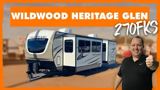 This is the PERFECT Couples Travel Trailer! | Heritage Glen 270FKS