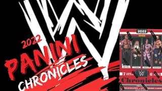 2022 WWE Panini Chronicles Blaster Preview **AUTO HIT**