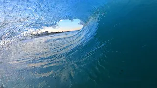 POV SURF PRE WINTER SWEAL BRINGS INSANE BANKS! (barrels, turns & carves)