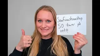 Video 669 Samfunnskunnskap 50 timer på nett