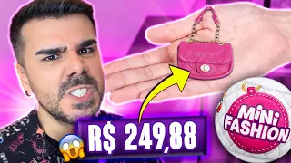 COMPREI UMA BOLSA EM MINIATURA E PASSEI RAIVA! MINI FASHION! - Titi Fabri