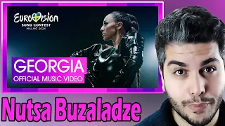 Nutsa Buzaladze - Firefighter | Georgia 🇬🇪 | Official Music Video | Eurovision 2024 REACTION