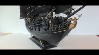 Building the Zvezda / Revell 1/72 Black Pearl Plastic Model Kit - Pirates of the Caribbean