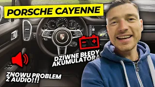 PORSHE CAYENNE - ZNOWU PROBLEM Z AUDIO!