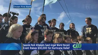 New Jersey Town Attempts To Break Sand Angel World Record