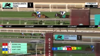 Santa Anita Park Carrera 1 - 26 de Diciembre 2020